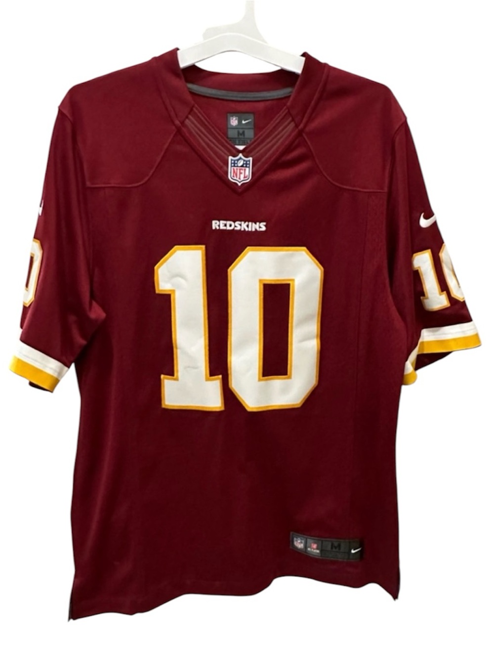 NIKE Washington commanders NFL Onfield Jersey GRIFFIN III #10 size Medium